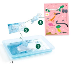 Atelier Colorful, Papier Marbré - Djeco -Jouets Éducatifs Boutique dj9351 3