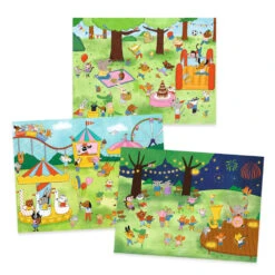 Décalcomanies, C'est La Fête - Djeco -Jouets Éducatifs Boutique dj9355 3