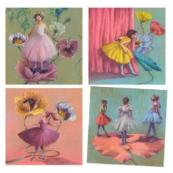 Inspired By, Ballerines De Edgar Degas, Pastels Gras - Djeco -Jouets Éducatifs Boutique dj9381 inspired by ballerines degas 3