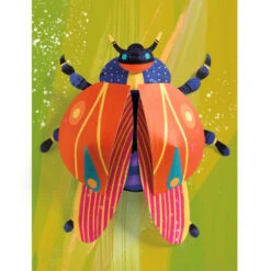 Paper Bugs, Tableaux En 3D, Insectes - Djeco -Jouets Éducatifs Boutique dj9449 paper bugs djeco 3