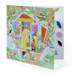 Les Cabanes De Nina, Coloriages Petites Portes - Djeco -Jouets Éducatifs Boutique dj9683 3