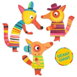 Peinture Des Petits, La Famille Renard - Djeco -Jouets Éducatifs Boutique dj9897 peinture renard 2