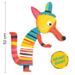 Peinture Des Petits, La Famille Renard - Djeco -Jouets Éducatifs Boutique dj9897 peinture renard 4