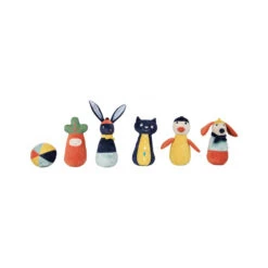 Jeu De Quilles, Gabin Le Lapin - Ebulubo -Jouets Éducatifs Boutique ebu90020 3