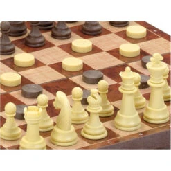 Echecs Et Dames Magnétiques - Cayro The Games -Jouets Éducatifs Boutique echecs et dames coffret pliable 24cm 2