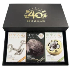 Coffret Casse-têtes Huzzle Edition Anniversaire 40 Ans - Eureka