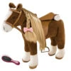 Cheval Brun En Peluche à Coiffer - Götz -Jouets Éducatifs Boutique gotz3402375