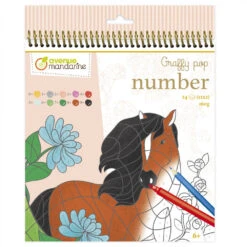 Graffy Pop Coloriage Au Numéro Chevaux - Avenue Mandarine