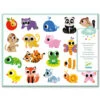 Grosses Gommettes Bébés Animaux - Djeco -Jouets Éducatifs Boutique grosses gommettes bebes animaux djeco