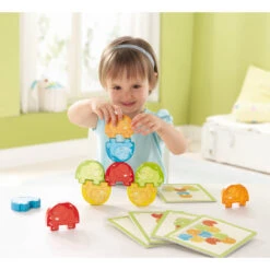 Jeu D'Encastrement, Eléphants Cascadeurs - HaBa -Jouets Éducatifs Boutique haba1300145001 elephants cascadeurs 2