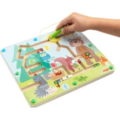 Jeu Magnétique En Bois, Les Amis De La Forêt - HaBa