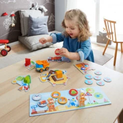 Mes 1ers Jeux, Au Chantier - HaBa -Jouets Éducatifs Boutique haba305212 au chantier 2