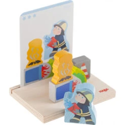 Jeu à Empiler 3D, Pompiers - HaBa 7 Jeu à Empiler 3D, Pompiers - HaBa -Jouets Éducatifs Boutique haba306706 jeu a empiler 3d pompiers 1