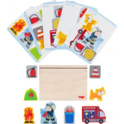 Jeu à Empiler 3D, Pompiers - HaBa 9 Jeu à Empiler 3D, Pompiers - HaBa -Jouets Éducatifs Boutique haba306706 jeu a empiler 3d pompiers 3