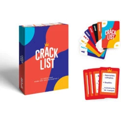 Crack List, Jeu Du Petit Bac Révisité - Hachette