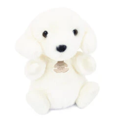 Peluche Chien Blanc - Histoire D'ours