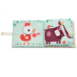 J'apprends Les Formes, Livre En Tissu - Lilliputiens -Jouets Éducatifs Boutique j apprends les formes livre apprentissage LILLIPUTIENS 3