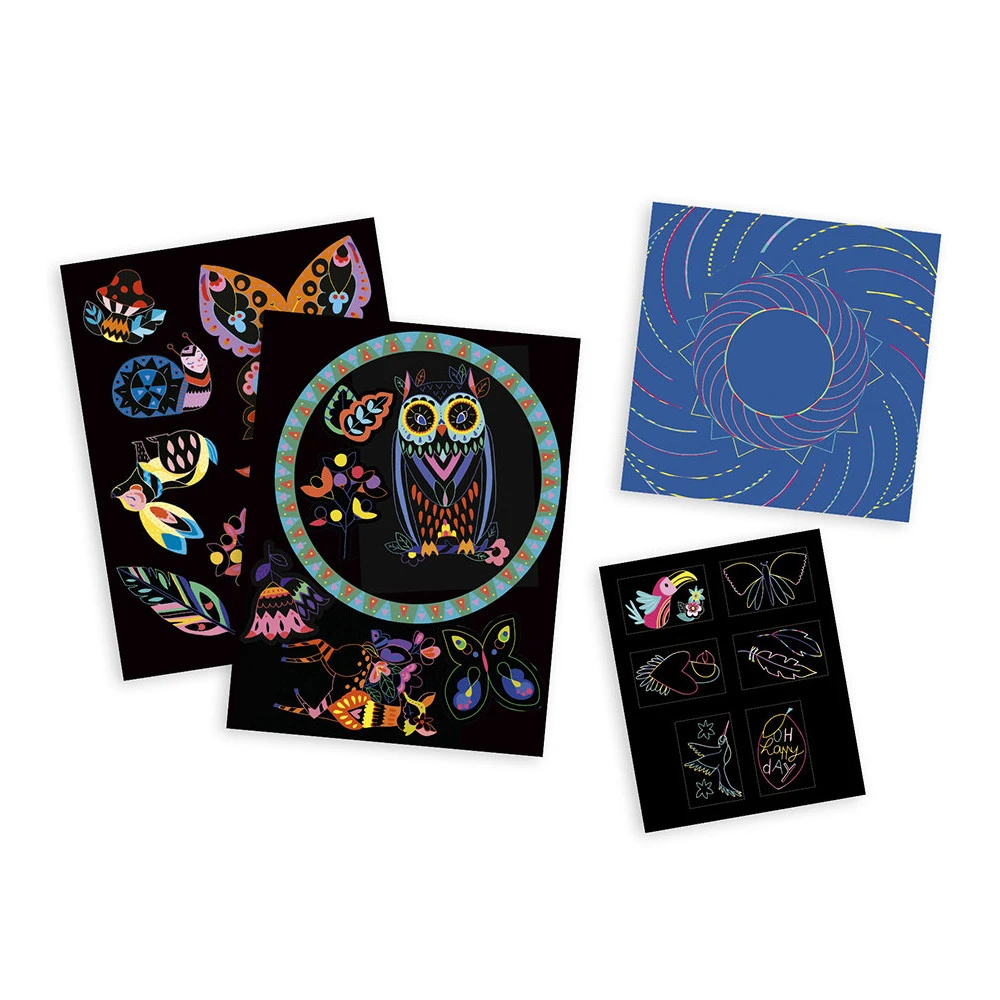 Coffret Multi-activités Scratch Art - Janod 5 Coffret Multi-activités Scratch Art - Janod – Image 3