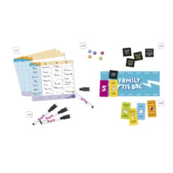 Jeu Family P'tit Bac, Challenge Tes Parents - Janod -Jouets Éducatifs Boutique jan2475 1