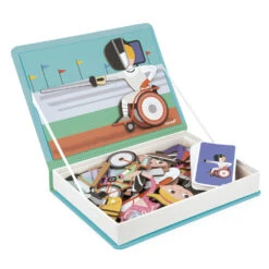 Magneti'book Sports - Janod -Jouets Éducatifs Boutique jan2596 magneti book sports 2