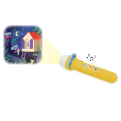 Lampe Sonore Merveilleuse, Lampe à Histoires, Bonne Nuit - Janod