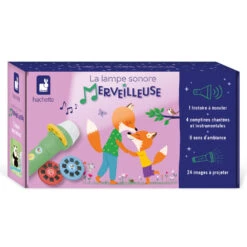 Lampe Sonore Merveilleuse, Lampe à Histoires, L'Heure Des Bisous - Janod