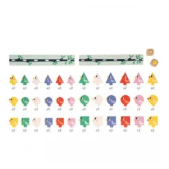 Tri Des Formes, Couleurs Et Tailles, Les Oiseaux - Janod -Jouets Éducatifs Boutique jan5089 tri forme couleur taille oiseaux 5