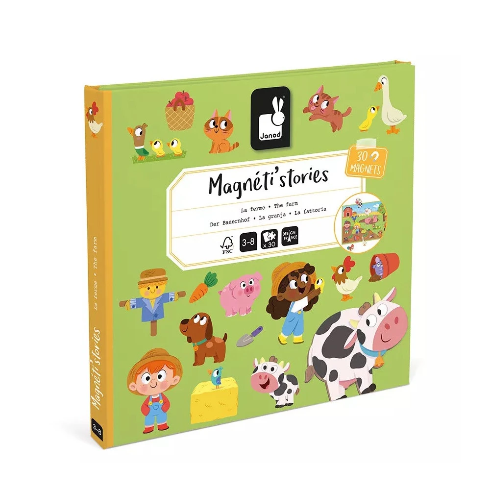 Magneti'Stories, La Ferme - Janod 3 Magneti'Stories, La Ferme - Janod