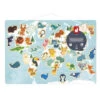 Carte Du Monde Magnétique Minikids - Janod -Jouets Éducatifs Boutique jan5468