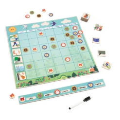 Tableau D'Organisation - Janod -Jouets Éducatifs Boutique jan5469 tableau organisation 4