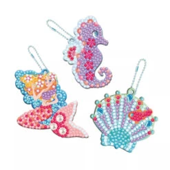 3 Porte-clés à Diamanter, Magic Ocean - Janod -Jouets Éducatifs Boutique jan7793 2