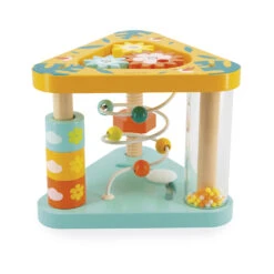 Triangle Multi-activités, Tropik - Janod -Jouets Éducatifs Boutique jan8268 triangle multi activites tropik 1