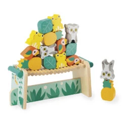 Jeu D'équilibre Tropical, Tropik - Janod -Jouets Éducatifs Boutique jan8271 equilibre tropical 1