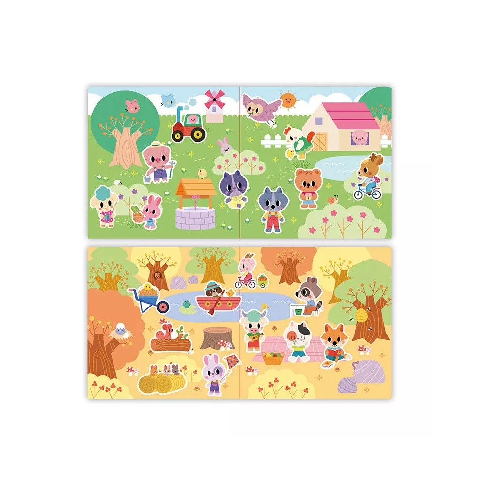 Stickers épais Repositionnables Dès 2 Ans - Janod 6 Stickers épais Repositionnables Dès 2 Ans - Janod – Image 4