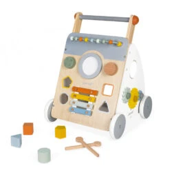 Chariot De Marche Multi-activités Sweet Cocoon - Janod -Jouets Éducatifs Boutique janod4410 cahriot de marche sweet cocoon janod 1