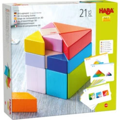 Jeu D'assemblage En 3D, Cube Tangram - HaBa