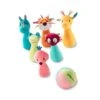 Jeu De Quilles En Tissu, La Jungle - Lilliputiens -Jouets Éducatifs Boutique jeu de quilles jungle