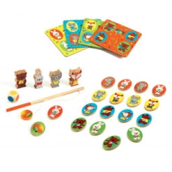 LudoWood, Coffret De 4 Jeux En Bois - Djeco -Jouets Éducatifs Boutique jeu educatif en bois ludo wood djeco 2