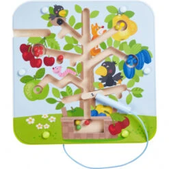 Jeu Magnétique En Bois, Le Verger - HaBa -Jouets Éducatifs Boutique jeu magnetique le verger haba 1