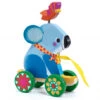 Otto, Koala à Tirer En Bois - Djeco -Jouets Éducatifs Boutique jouet a trainer otto djeco