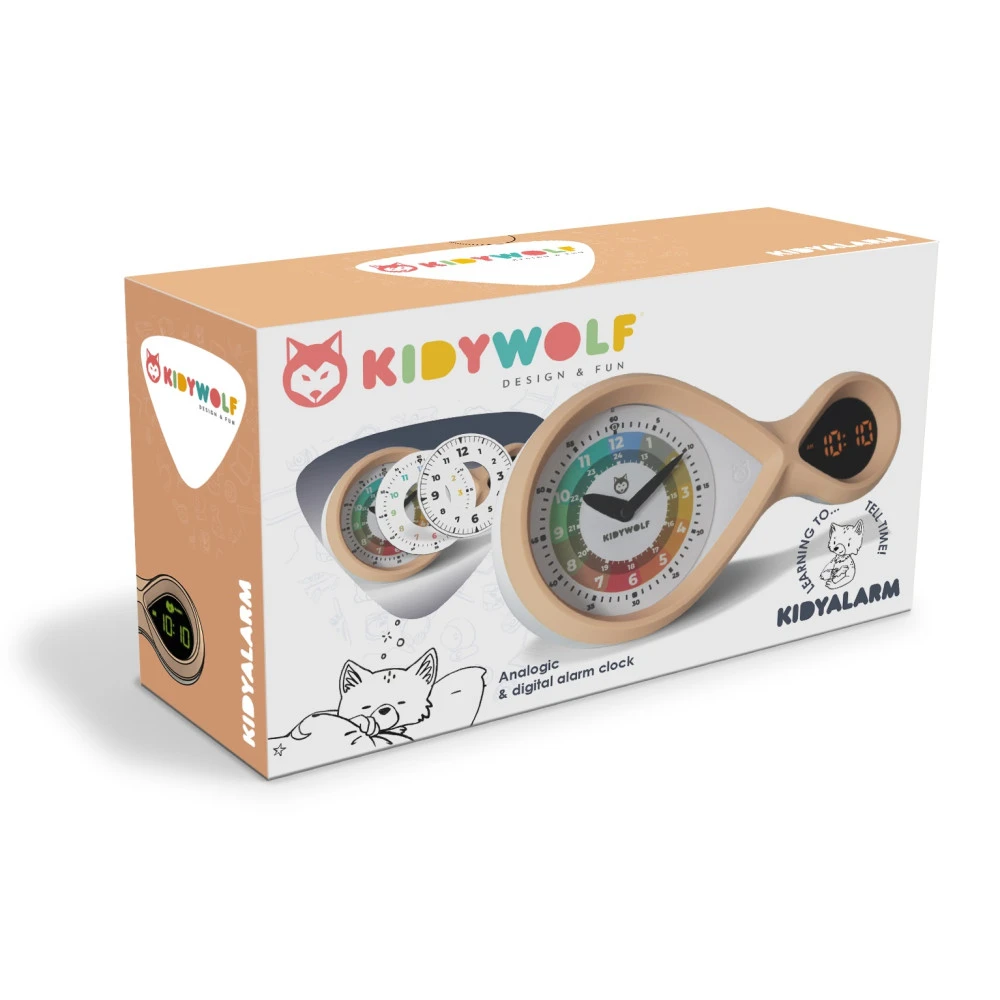 Kidyalarm Réveil évolutif Bronze - Kidywolf 4 Kidyalarm Réveil évolutif Bronze - Kidywolf – Image 2