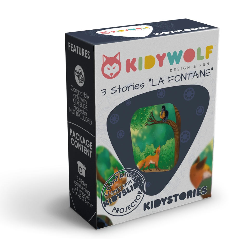 Kidystories, 3 Histoires La Fontaine Pour Kidyslide - Kidywolf 3 Kidystories, 3 Histoires La Fontaine Pour Kidyslide - Kidywolf