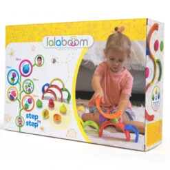 Lalaboom - 5 Arches Arc-en-ciel Et 8 Perles -Jouets Éducatifs Boutique lalaboom 5 arches arc en ciel et perles 3