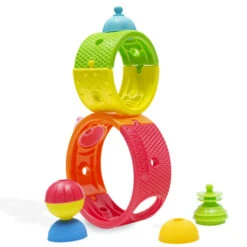 Lalaboom - 5 Arches Arc-en-ciel Et 8 Perles -Jouets Éducatifs Boutique lalaboom 5 arches arc en ciel et perles 4