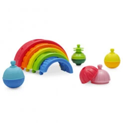 Lalaboom - 5 Arches Arc-en-ciel Et 8 Perles -Jouets Éducatifs Boutique lalaboom 5 arches arc en ciel et perles 5