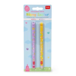 Set 2 Stylos à Encre Gel Effaçable Collection Limitée Pâques 2025 - Legami -Jouets Éducatifs Boutique legaepset0010 4