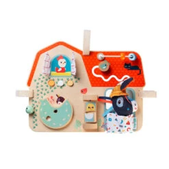 Ferme, Panneau D'activités En Bois - Lilliputiens