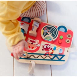 Camion De Pompier, Panneau D'activités En Bois - Lilliputiens -Jouets Éducatifs Boutique lilli83180 2