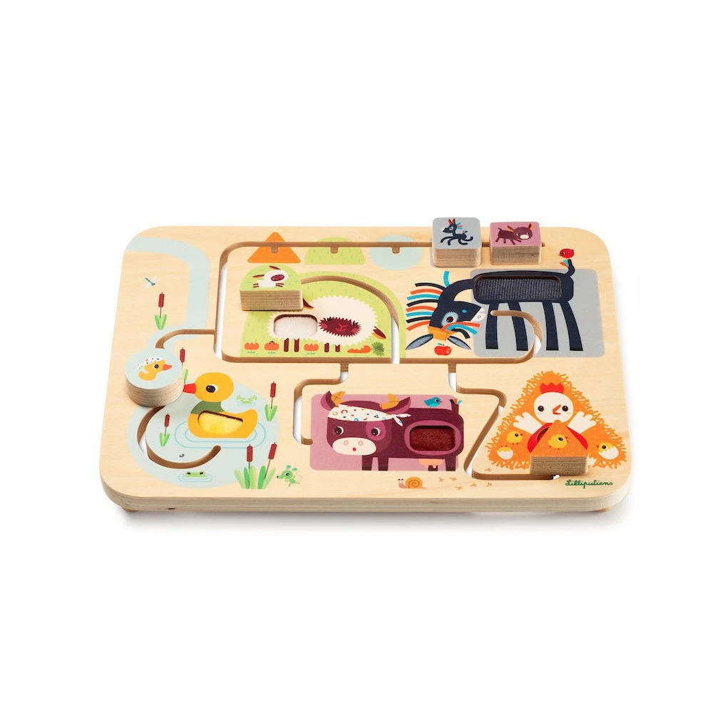 Labyrinthe Sensoriel, Ferme - Lilliputiens 3 Labyrinthe Sensoriel, Ferme - Lilliputiens