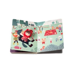 Le Petit Chaperon Rouge, Livre En Carton - Lilliputiens -Jouets Éducatifs Boutique lilli83409 livre chaperon rouge 2